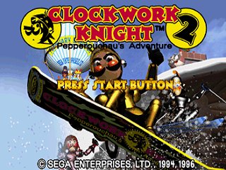 CKWebTweet's tweet image. It is nearly the end of Clockwork Winter~

Winter title screens for Pepperouchau no Fukubukuro &amp;amp; Clockwork Knight 2 US Ver. 

Change the Clock to Jan. 20th!

#ClockworkKnight #Fukubukuro #ClockworkKnight2 #クロックワークナイト #下巻 #福袋 #Sega #SegaSaturn #セガサターン #セガ