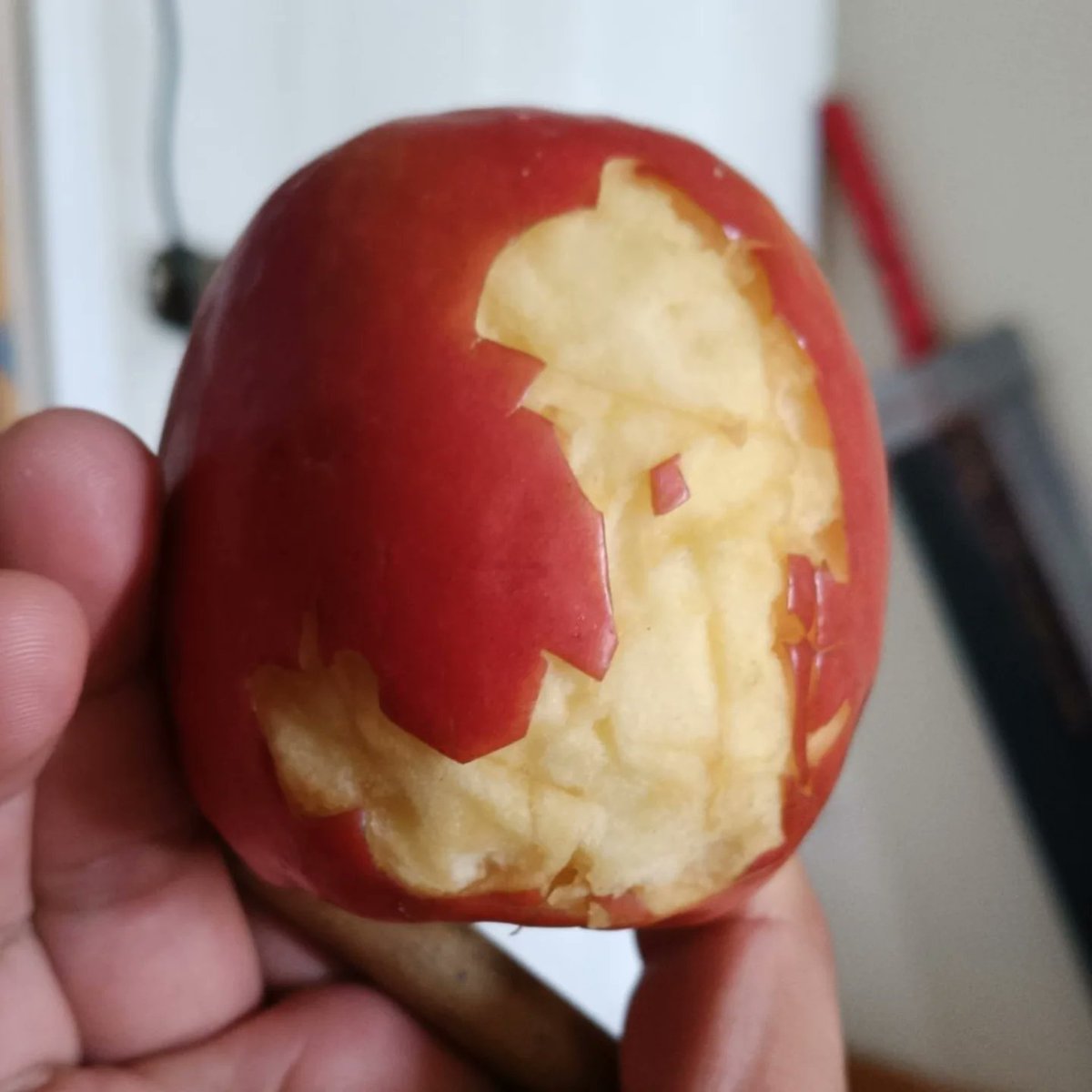 MACHAPEROW's tweet photo. "BAD APPLE IN AN APPLE"
Quise intentarlo a ver que tal el resultado XD
#badpple #touhou #touhouproject #touhoumeme #apple #sketch #Carving #LFTAngelo https://t.co/LBkn3dFKjd