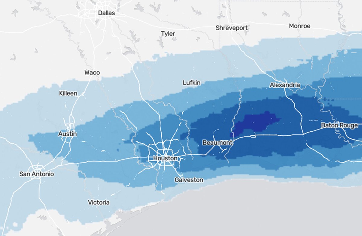 Texas snow tracker: Real-time updates on snow totals in Houston dlvr.it/THTKvT