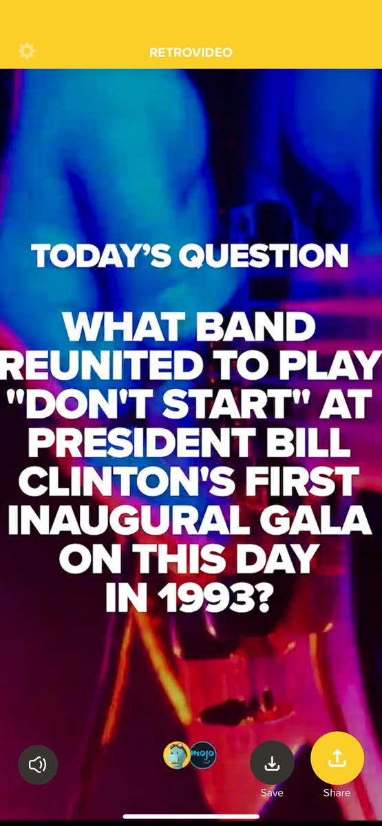 tsfitzsimons's tweet photo. @timehop hey, I think y’all had a mistake today on the Daily Rewind trivia question: Bill Clinton used “Don’t Stop” for his 1992 Presidential Run &amp; 1993 Inaugural Gala, reuniting #fleetwoodmac…they don’t have a song called “Don’t Start” lol https://t.co/nDtZpB28tJ