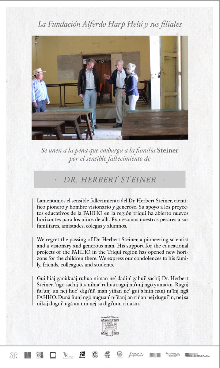 Fundación Alfredo Harp Helú de Oaxaca 
<a href="/FundacionAHHO/">Fundación Alfredo Harp Helú Oaxaca</a>