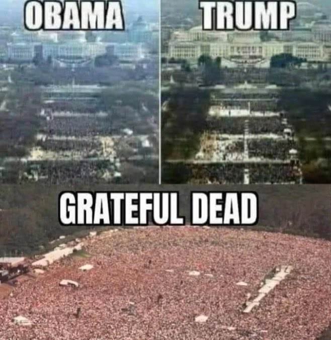 Grateful Dead wins every time. The greatest of all time!! 🇺🇸🙏🏼🐐🏆
.
.
#gratefuldead #goat #greatestofalltime #usblues

📸 @goldenroadpresents