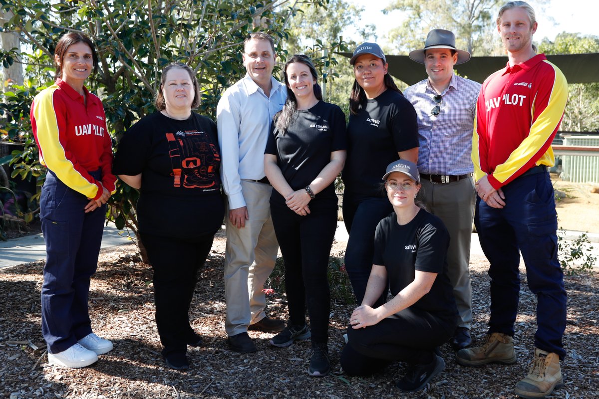 AustralianUAVS's tweet photo. #KOALAMONITORING // Citizen science is a powerful way for communities to contribute to real-world goals, and we’re proud to have played a part! In partnership with @shemapsau we delivered a drone course to students and community members to use drones for koala data collection. https://t.co/h1V4XcROX1