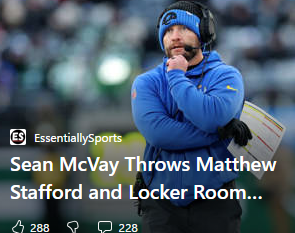 jgcoaty's tweet photo. How much can McVay bench exactly https://t.co/j6jklBuUwc