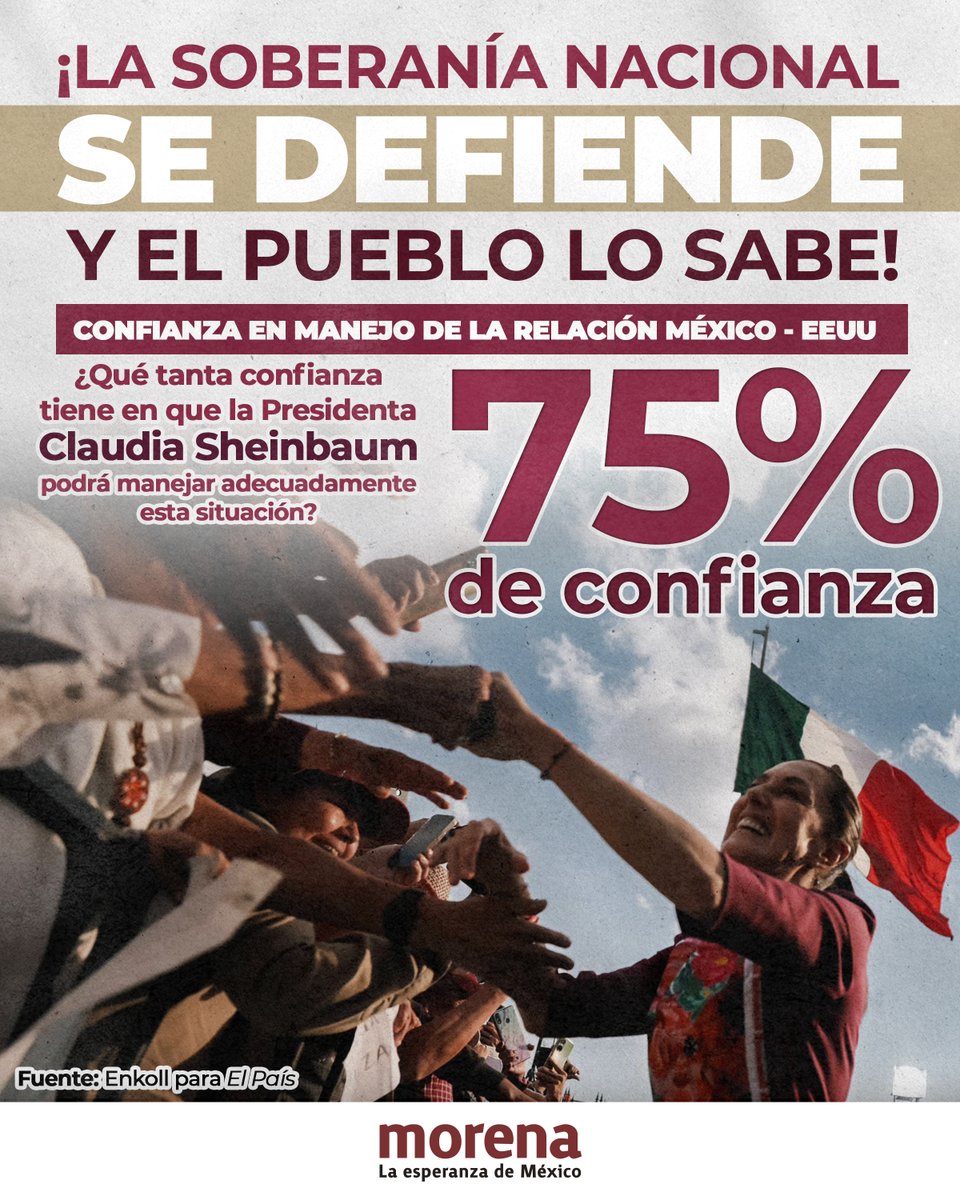 Morena tweet media