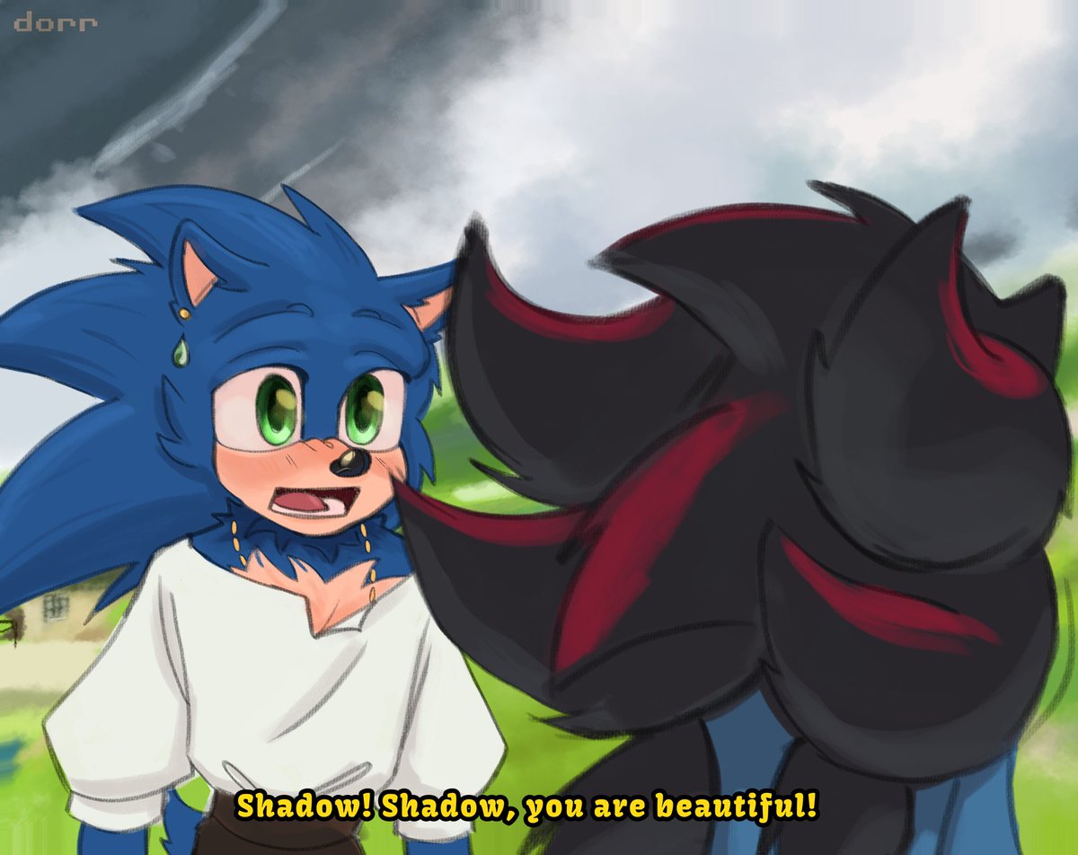 k_pchellka's tweet photo. Howl's moving castle?
#Sonadow https://t.co/C1qODylZ2a
