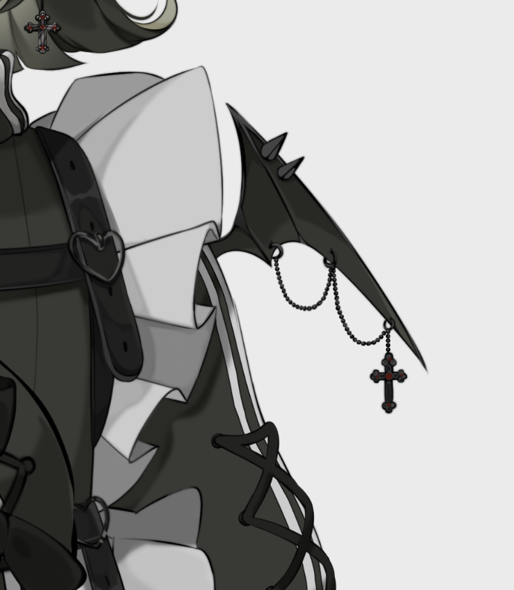 「【 4 Model Close-ups  】Here's my maid out」|SHIO塩🦇のイラスト
