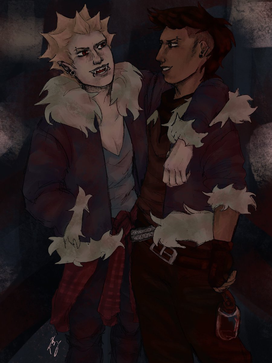 zielaraaa's tweet photo. im so normal about them 

#jrwi #jrwifanart #thesuckening #fizzfangs https://t.co/ubX6k2XAkH