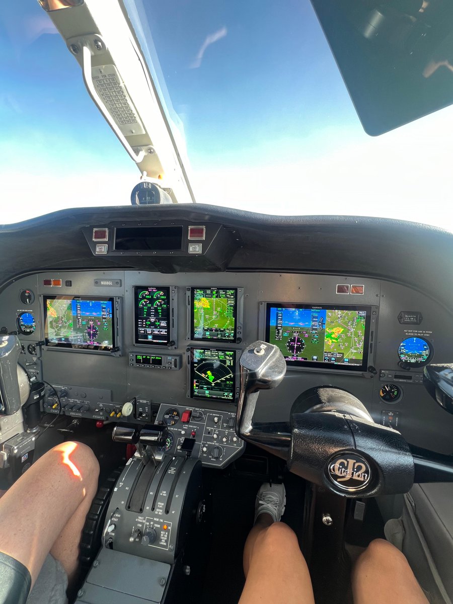 GarminAviation's tweet photo. "All Garmin" definition: 

This @Cessna Citation CJ2 https://t.co/T1Ysn0taiw