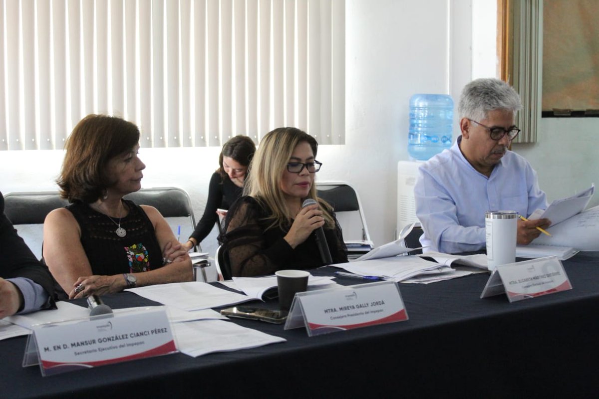 impepac's tweet photo. La Comisión de Fortalecimiento ce la Igualdad de Género del @impepac tuvo una reunión de trabajo y, entre otras acciones, busca fortalecer el trabajo que se realiza con el Sistema Estatal para Prevenir, Atender, Sancionar y Erradicar la Violencia contra las Mujeres #Sepase https://t.co/i74xnVCrSt