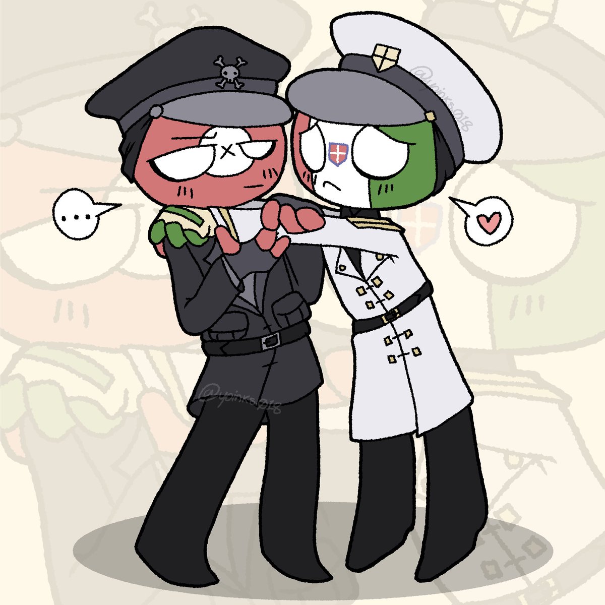 yoinks018's tweet photo. The BEST ship.
#countryhumans
#countryhumansthirdreich
#countryhumansnazi
#countryhumansfascistitaly https://t.co/pvE7V8IcQw