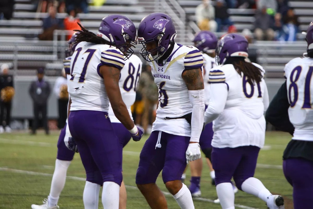 A.G.T.G. Blessed and thankful to have received an offer after a great visit to <a href="/Mckendree_FB/">McKendree Football</a> . It was very impressive and great to see all McKendree has to offer. Thank you to <a href="/CoachRejfek/">Jason Rejfek</a> 💜💛
<a href="/ScottPingel10/">Scott Pingel</a> <a href="/B_Dimovitz/">Butch Dimovitz</a> <a href="/CBCFootball/">CBCFootball</a>