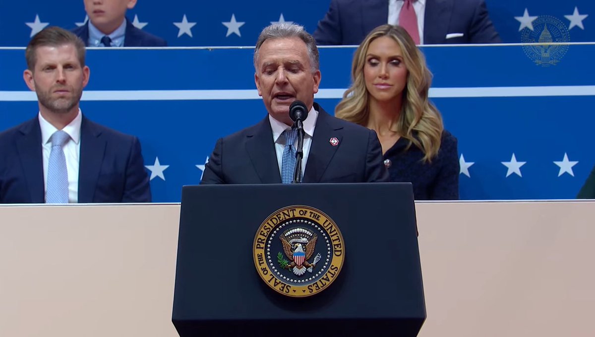 Bra1n__St0rm's tweet photo. America first … but the first speech at the Presidential Parade celebration at Capital One is about Middle East policy?

We are SO TIRED of this shit man.

#Inauguration25 #InaugurationDay #Trump #MAGA #America #AmericaFirst https://t.co/zP1jxfFJfL