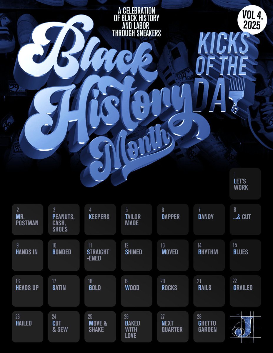 JerLisa_Nicole's tweet image. Every Black History Month I host #BHMKOTD, 28 themes for us to show the many ways that Black culture and storytelling connect through sneakers

For #BHMKOTD25 we’ll take a dive into how the work of our ancestors created the space that we love and continue to grow today. Welcome!!