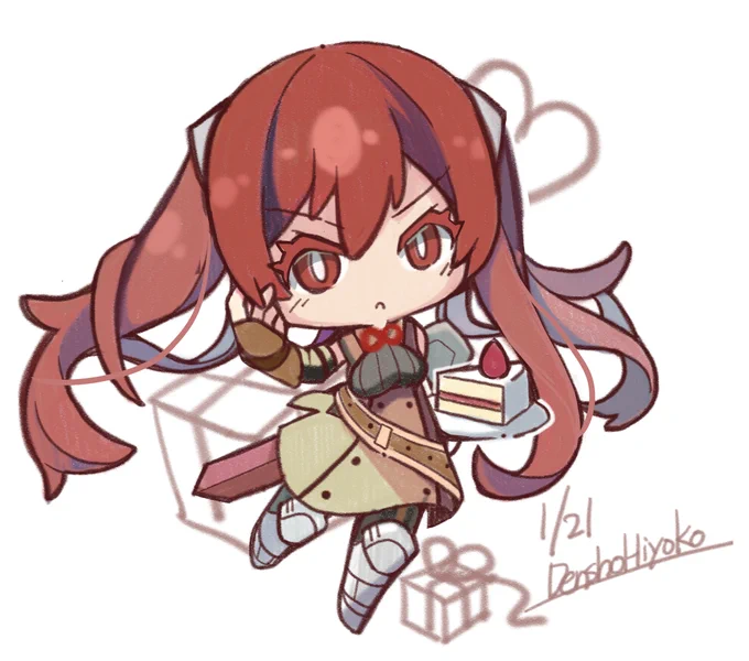 セレナちゃん誕生日って聞いたので描きました 