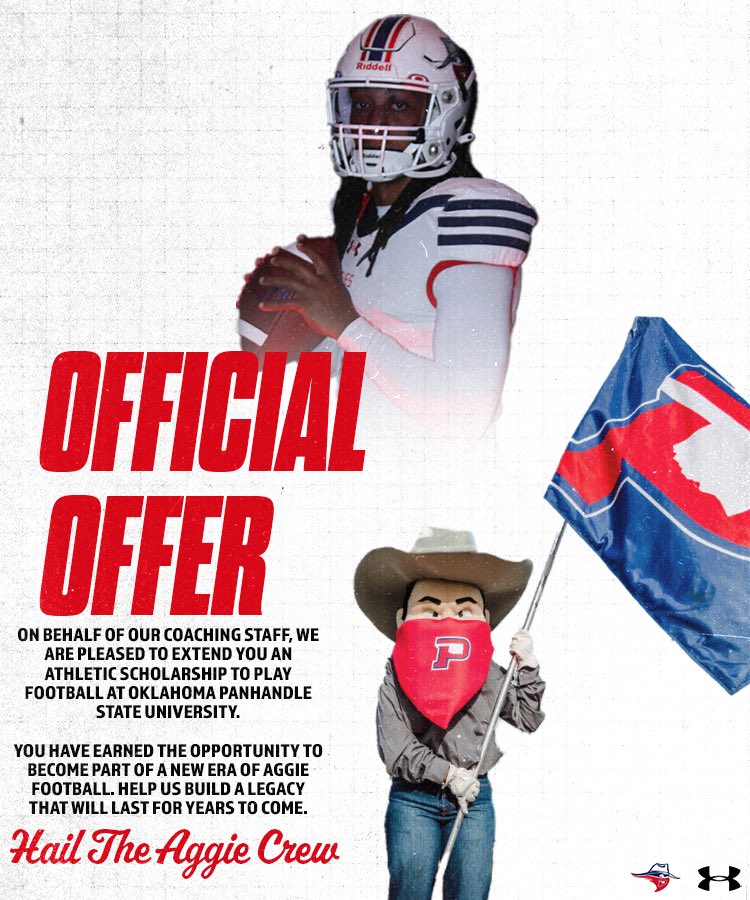 drakerabe4's tweet image. Blessed to receive my first offer from OPSU @CoachKKerns @bhelm19
