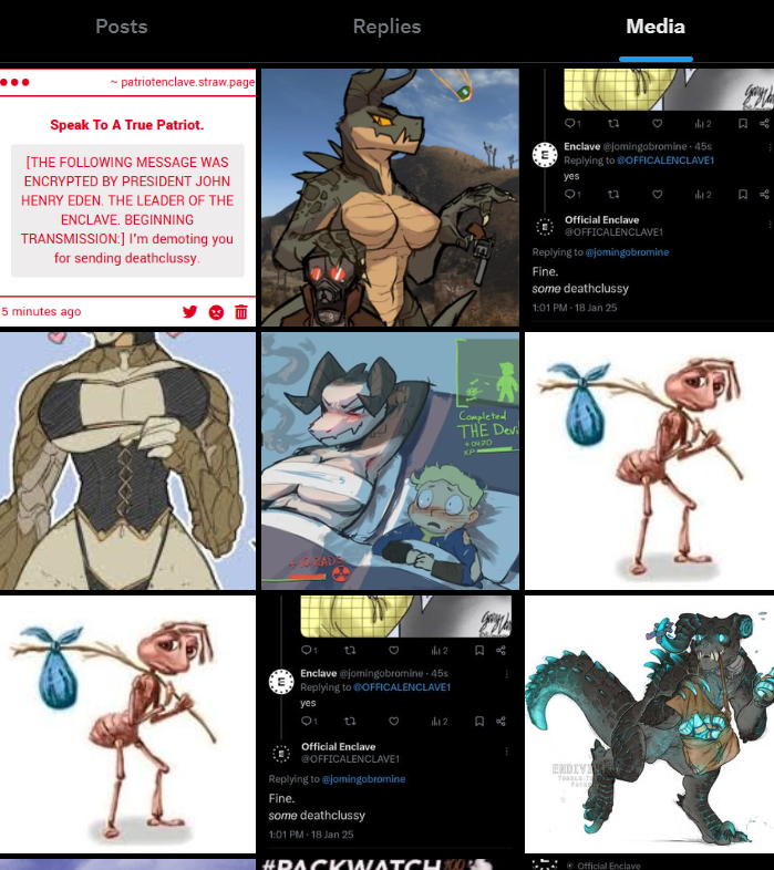 ShermanM4348103's tweet photo. First time breaking character but I feel like you need to understand something if you want to interact with me without coming off as weird. And also don't interact if you enjoy this kind of stuff on levels like this.
(Keep in mind this person might have minors following them.) https://t.co/uIRFssaLIA
