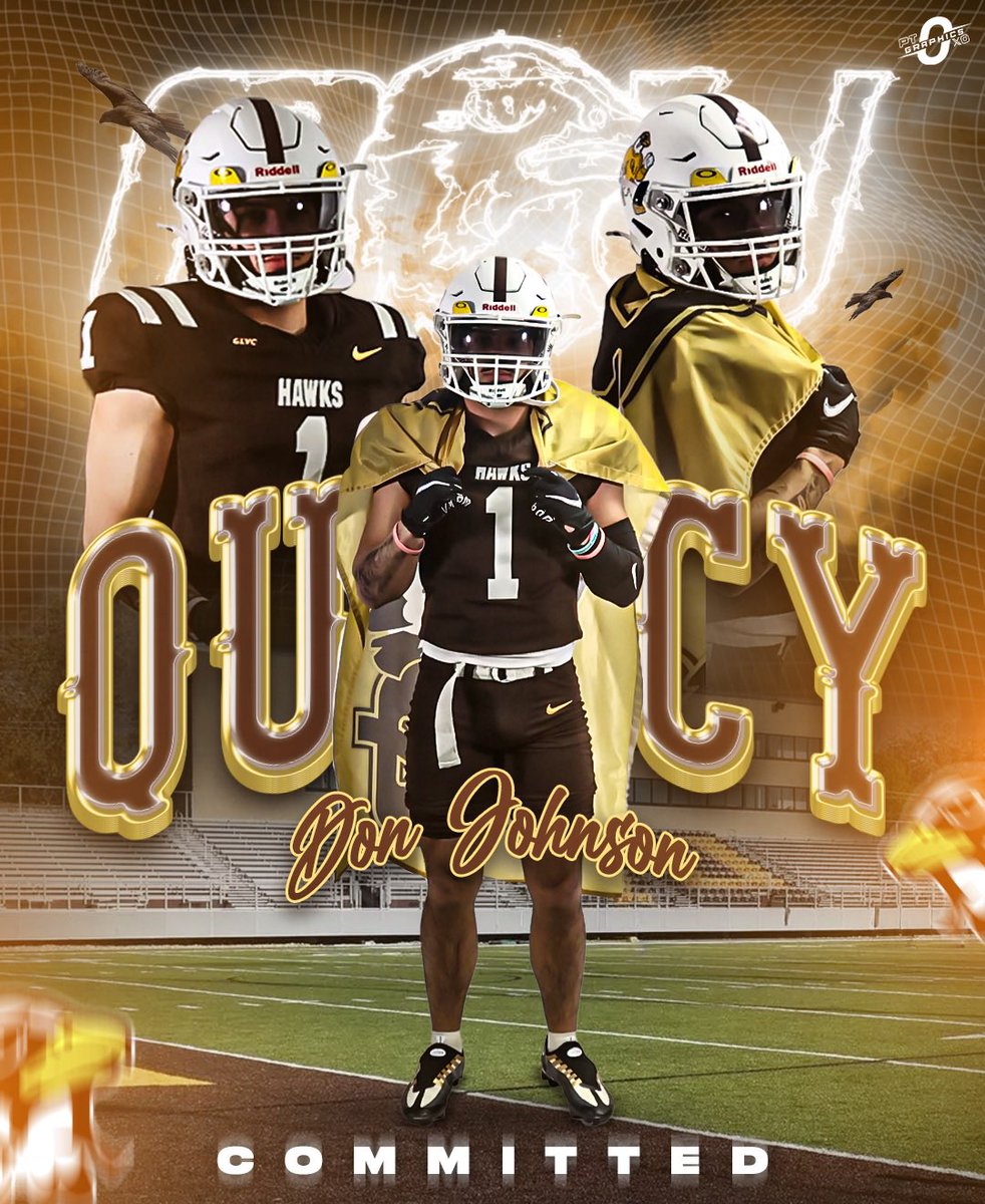 donjohnnsonn1's tweet image. Proud to announce my commitment to @QUHawksFootball 
So thankful for the opportunity @CoachKillday @CoachOchoa__ @CoachJackT 
Lets Go!!🤎💛
#Committed

@OFallonFootball @QBCoachOz @DMosely_24