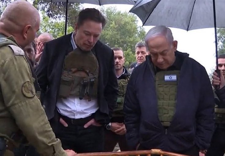 I'm away from X for a few hours and come back to the entire Left accusing the man who visited the 07/10 massacre site to pay his respects with Netanyahu of... doing a nazi salute.

Can you people log off, you're all mentally ill.