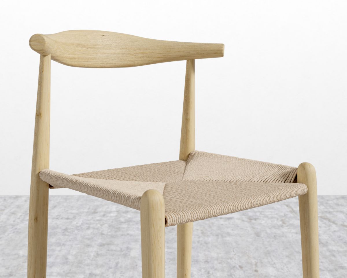 theeedt's tweet image. Elbow Counter Stool - Woven 🪑🌿
Solid ash wood frame 🌳
Handwoven paper cord seat 🧶
Removable metal tag ⚙️
#DanishDesign #WovenSeat #CounterStool #MidCenturyModern #RoveConcepts