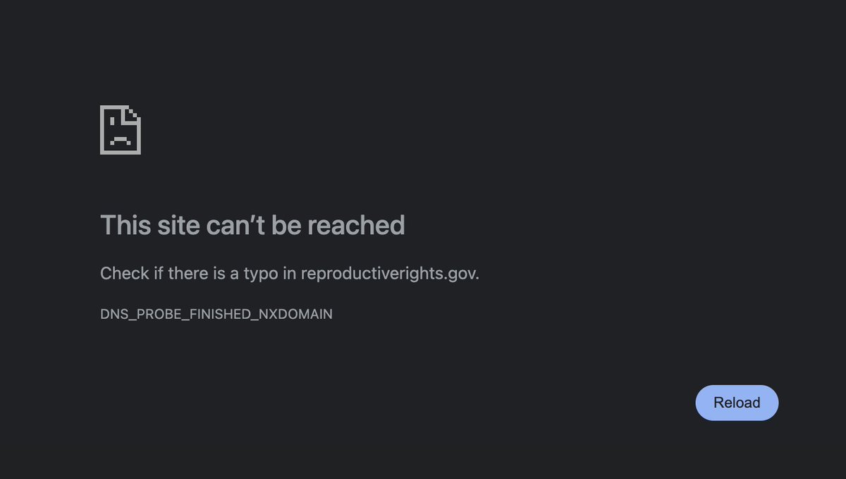 rawsalerts's tweet image. 🚨#BREAKING: President Donald J Trump has shut down the pro-abortion HHS website