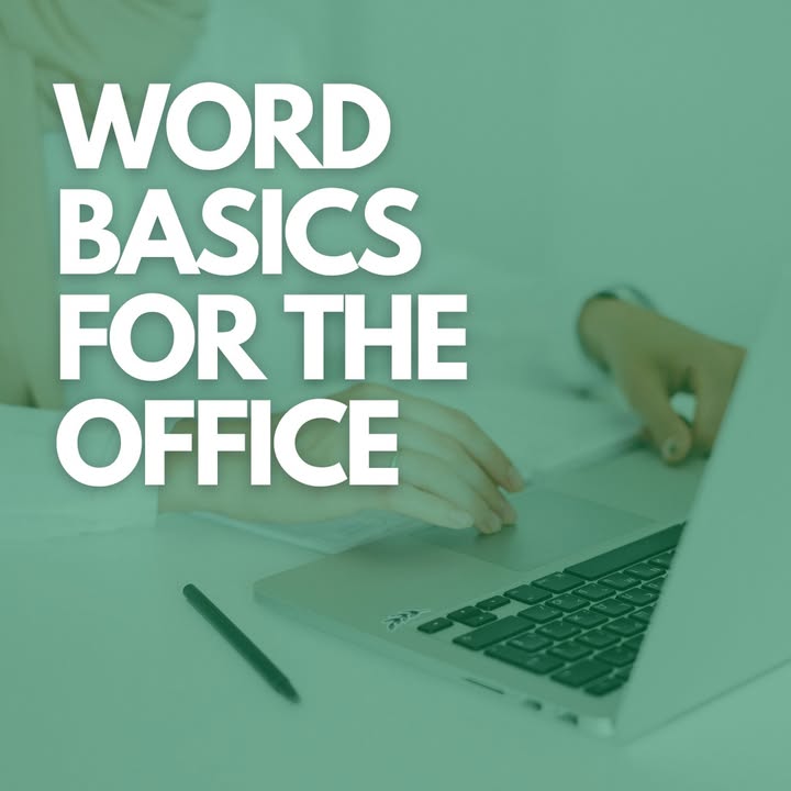 🖥️ Starting FEB 1!
Learn basic #MicrosoftWord skills like editing, formatting, and styling documents. This is a great and quick way to learn #MSword and build your skillset.
Register today: bit.ly/3m3tiO8

#UFVce #ComputerSkills #WordCourses