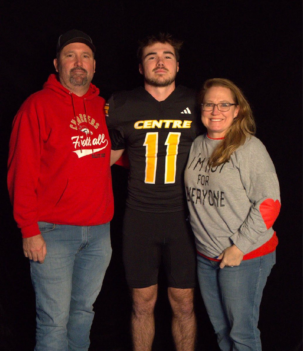 Caden Bostock (@cadenbostock) on Twitter photo #AGTG After a great visit and talk with <a href="/CoachAndyFrye/">Andy Frye</a> I am blessed to say that I have received an offer to play football at Centre College
<a href="/BECoachKendrick/">Keegan Kendrick</a> <a href="/BE_Chargers/">Bullitt East Football</a> <a href="/CentreFootball/">Centre College Football</a> <a href="/CoachSimmons_CC/">Nate Simmons</a>
<a href="/CoachGuck/">Evan Guckenberger</a> <a href="/BEastModePodcst/">BEastModewRussRick</a> #AGTG After a great visit and talk with <a href="/CoachAndyFrye/">Andy Frye</a> I am blessed to say that I have received an offer to play football at Centre College
<a href="/BECoachKendrick/">Keegan Kendrick</a> <a href="/BE_Chargers/">Bullitt East Football</a> <a href="/CentreFootball/">Centre College Football</a> <a href="/CoachSimmons_CC/">Nate Simmons</a>
<a href="/CoachGuck/">Evan Guckenberger</a> <a href="/BEastModePodcst/">BEastModewRussRick</a>