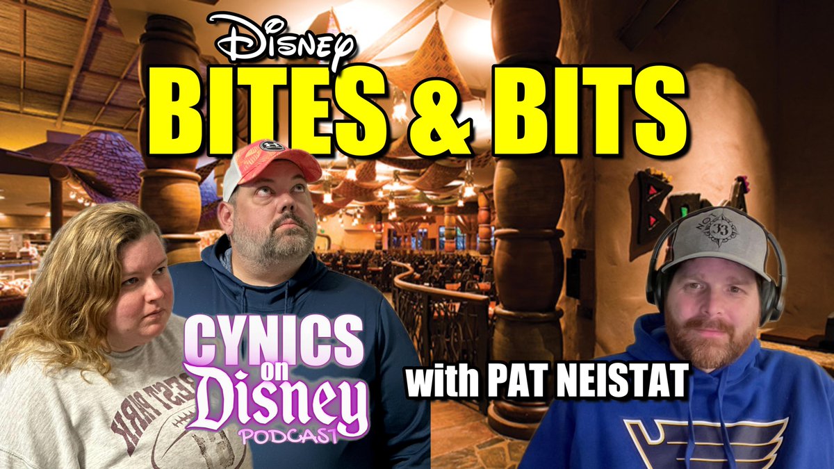 not_club33's tweet photo. @CynicalDisney was joined by Pat Neistat in the latest episode of #CODP.

👉https://t.co/HEejX3NsUt

#wdw #notclub33 #boma https://t.co/IrwbC266Np