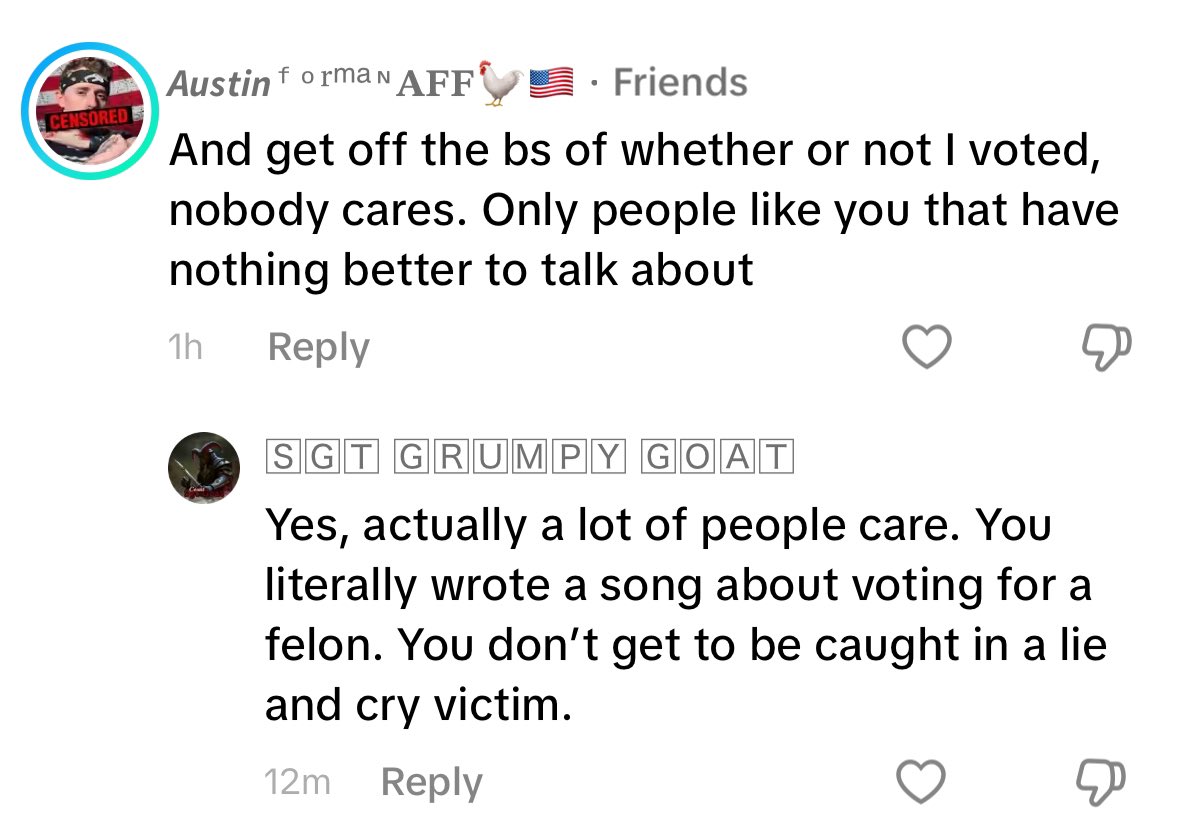 austinformanusa's tweet photo. With today being such a great day for our country I’m disappointed to see how many BITCH MADE conservatives are trying to come at me 😂 Tell me what you did to help the conservative movement. Wanna compare notes? https://t.co/SfBVvHYbz2