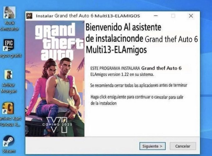 MistrJorgetorre's tweet photo. me acabo de descargar el GTA VI, si alguien lo quiere que me diga https://t.co/5diUWjNxub