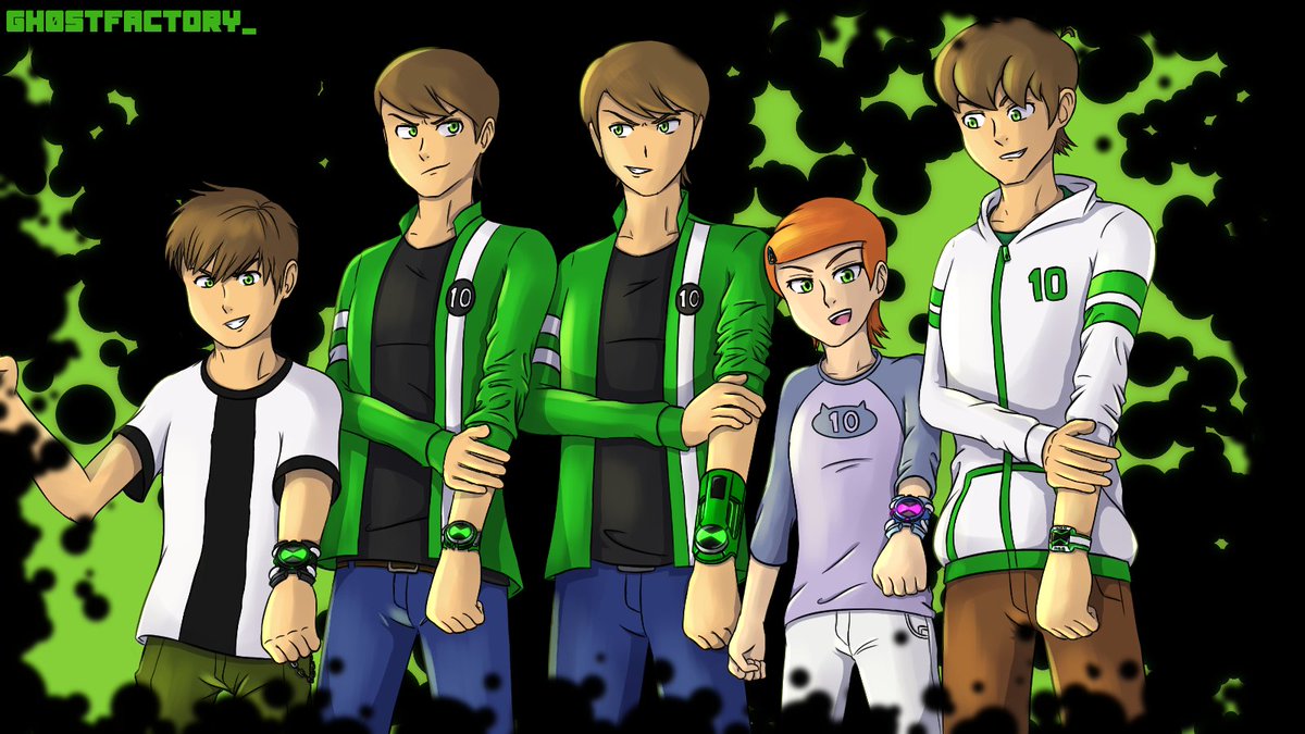 Gh0stFactory's tweet photo. An old lil' scene redraw~
#Ben10 #2022Art https://t.co/L0M9fsDuRp