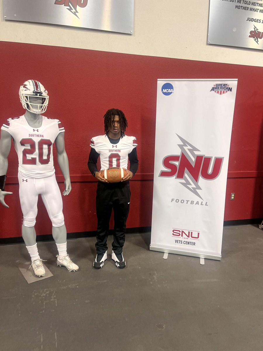 T_Money254's tweet photo. #AGTG Had a great official visit today with @SNUFootball thank you @CoachHowell14  for offering me and seeing the potential I have!! https://t.co/6BGudni5d1