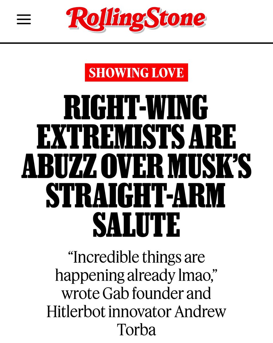 “it wasn’t a nazi salute” well the nazis think it was