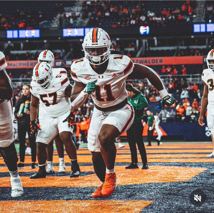 Elijah Alston - Miami Hurricanes Edge Packers