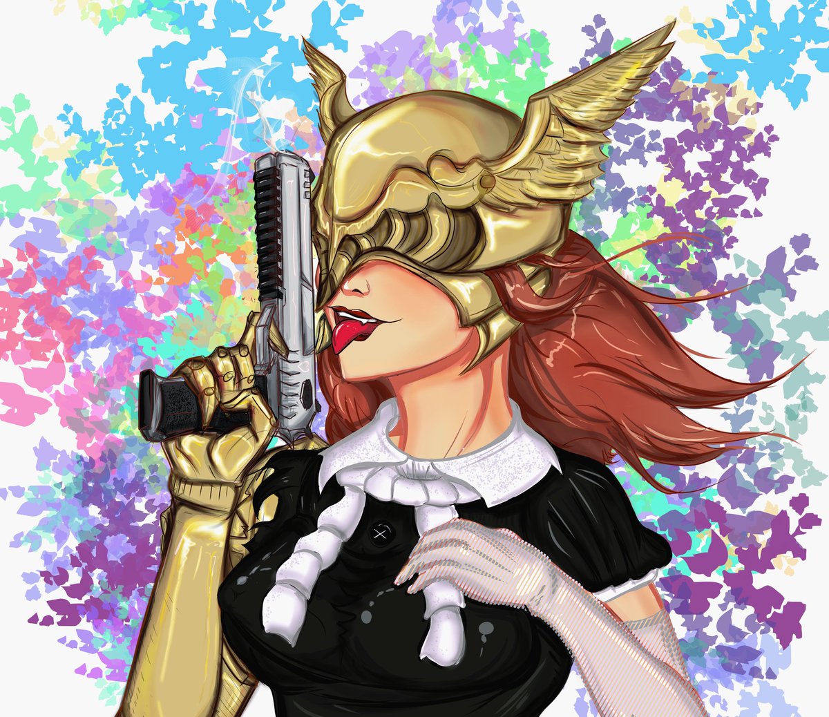 YugoS1110534's tweet photo. #ELDENRING #soulslike #Malenia #Game #art https://t.co/p1RWVGXPEf