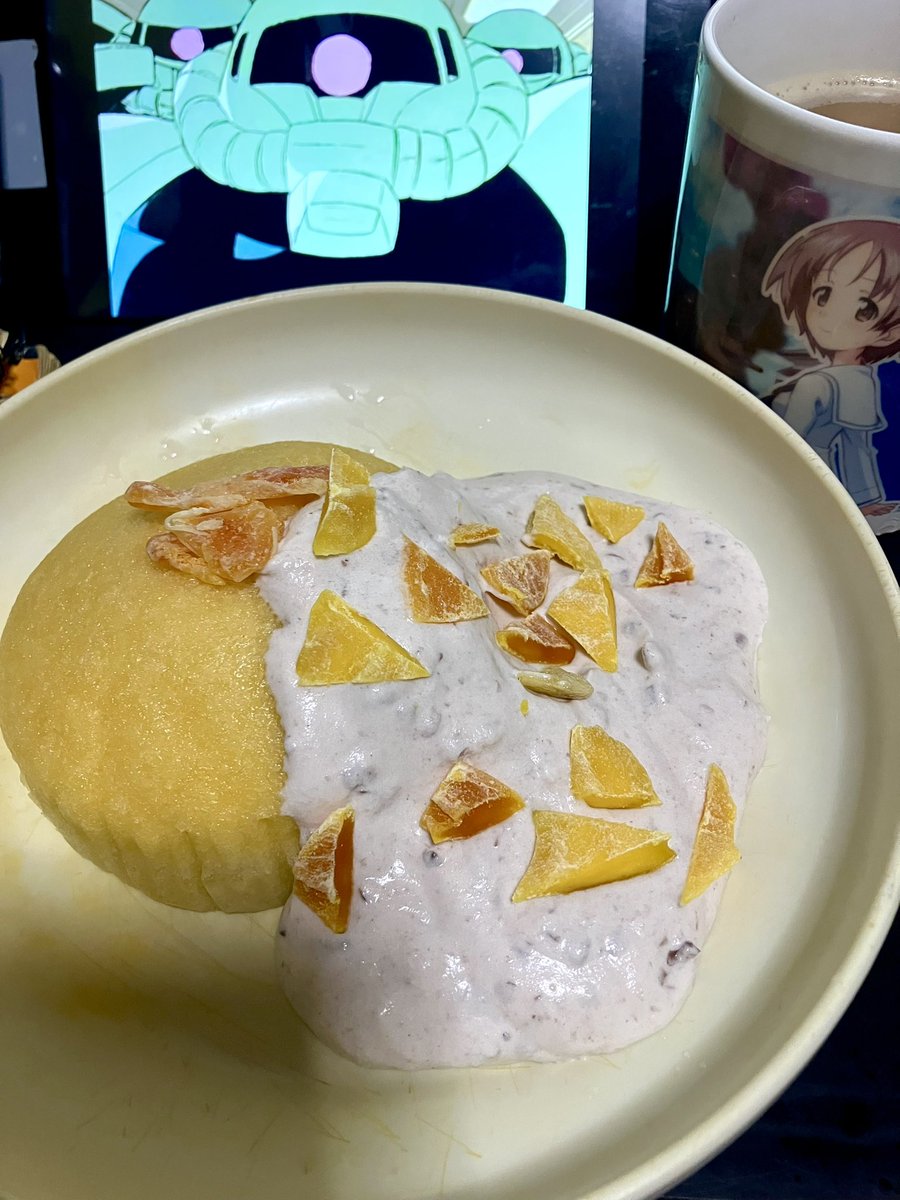 「蒸しパンにアンコクリームをぶちかけた朝飯 」|高永浩平 コミック発売中のイラスト
