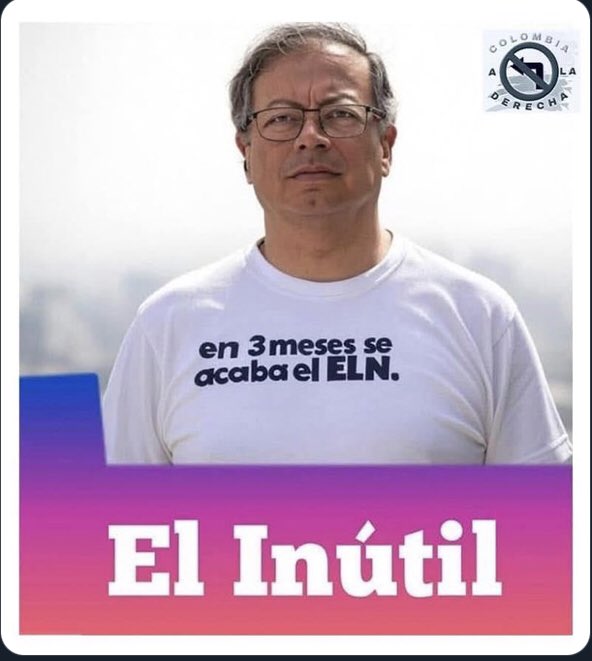 JuanGuiGallegoG's tweet photo. @PALOMITA80 @petrogustavo #ElInutil
#PetroElGranMisantropo
#PetroDictador
Inepto DICTADOR HIPÓCRITA https://t.co/qnDY3snmok