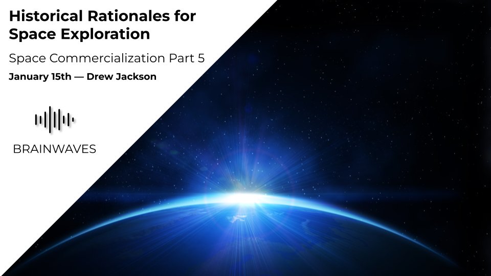 brainwavesdotme's tweet image. Historical Rationales for Space Exploration  

Read Now: brainwaves.me 

#space #nasa #spacex #elonmusk