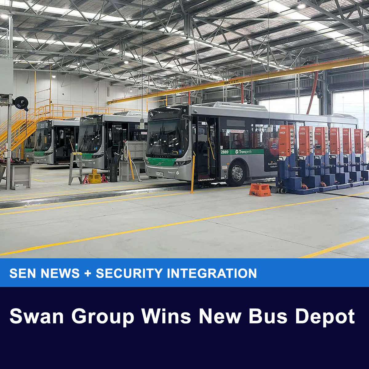 SecElecMag's tweet image. sen.news/swan-group-win…
&apos;Swan Group WA has won a $A3.7 million tender to design and construct the new Bayswater Bus Depot in Perth, including its electronic security solution.&apos;
#securityintegration #securityinstallers #securitytechnicians #accesscontrol #alarms #cctv #SEN