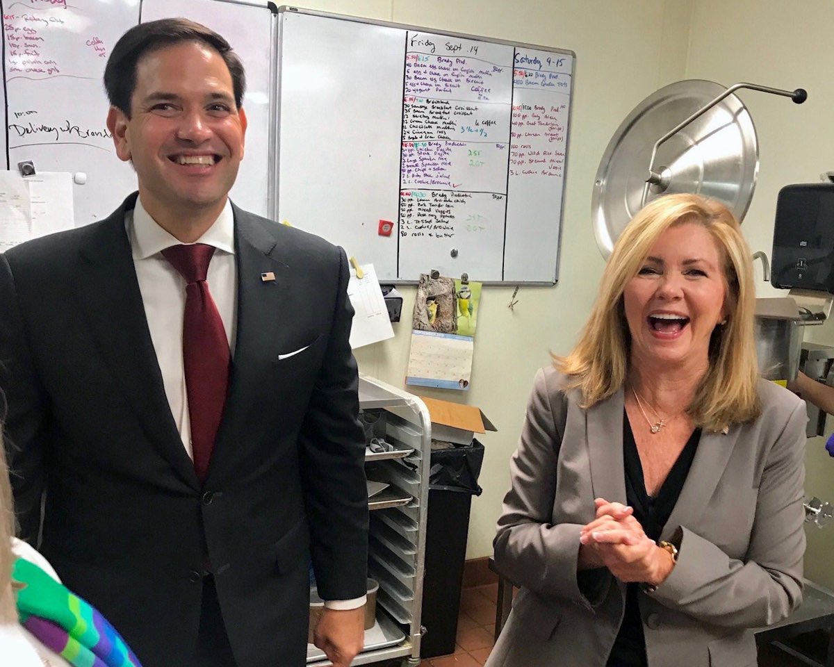 VoteMarsha's tweet photo. .@MarcoRubio is officially the next Secretary of State, and I am thrilled for his confirmation with a unanimous vote of 99-0! https://t.co/AOAzQVF9PK
