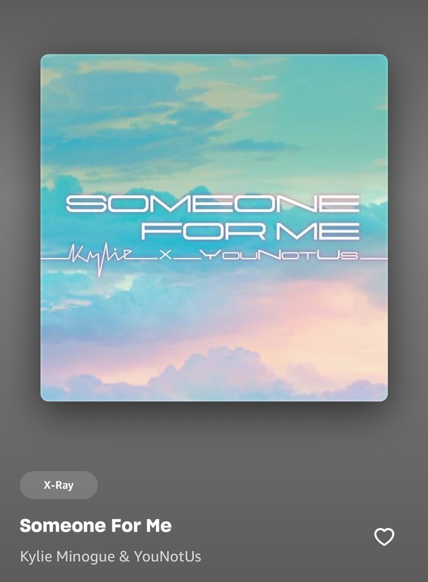 DJStefiJ's tweet photo. #SomeoneForMe #YouNotUs #KylieMinogue https://t.co/L8YrmIUiua