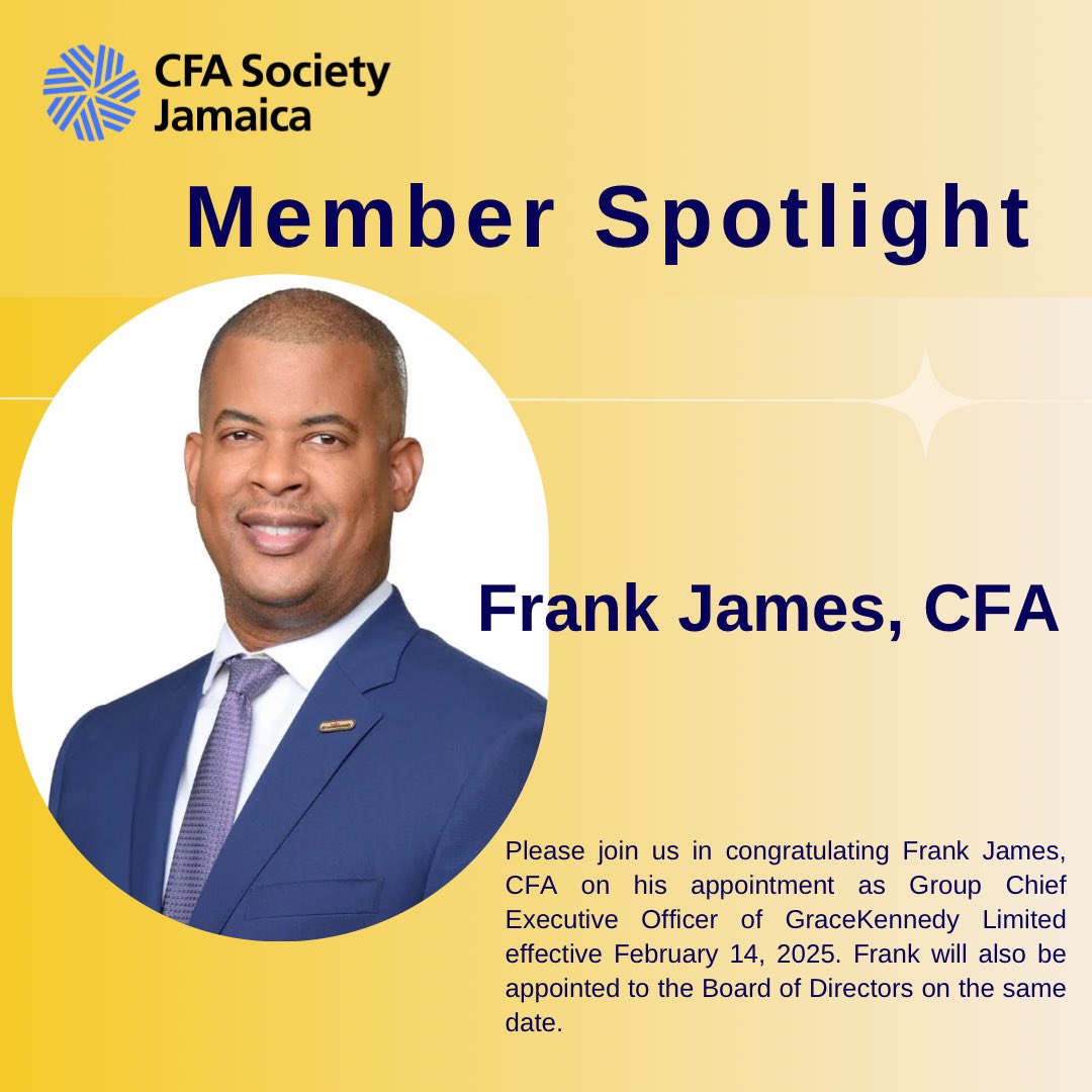 Congratulations Frank! We are extremely proud of this significant achievement!