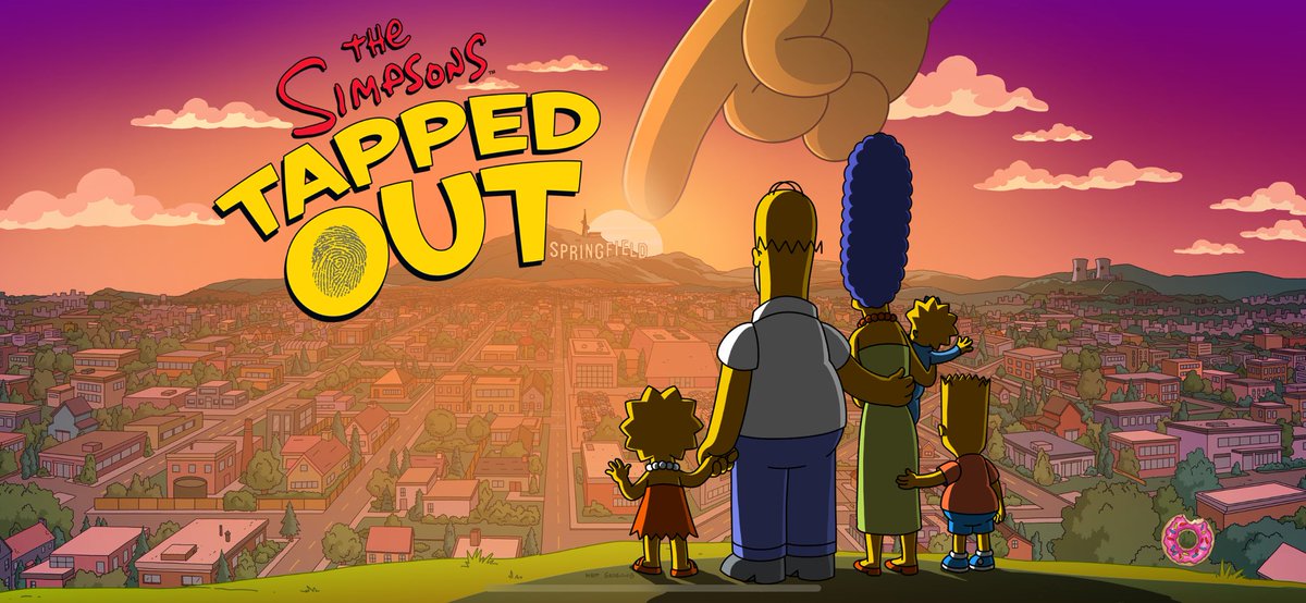 SeniorAma's tweet photo. Also I think I’m going to give all the citizens of my Springfield a day off. 

The 23rd till the 24th I won’t give them any tasks. I’ll just let them walk around and enjoy the city.

Thanks for many fun years. #SimpsonsTappedOut https://t.co/xNkxfb2uJg