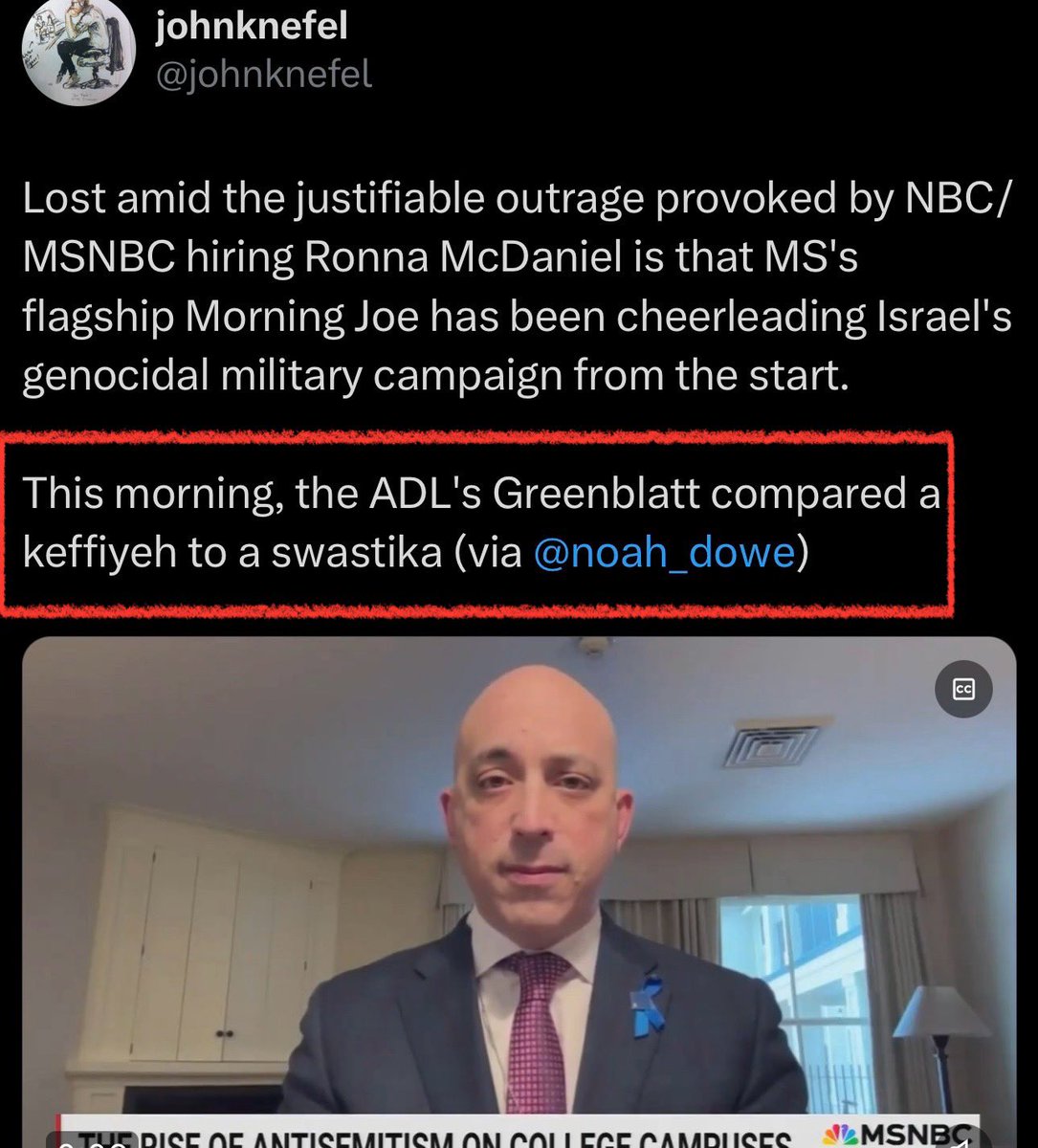 AssalRad's tweet image. ADL: A Palestinian Keffiyeh is the same as a Nazi swastika

Also the ADL: A Nazi salute is an awkward gesture