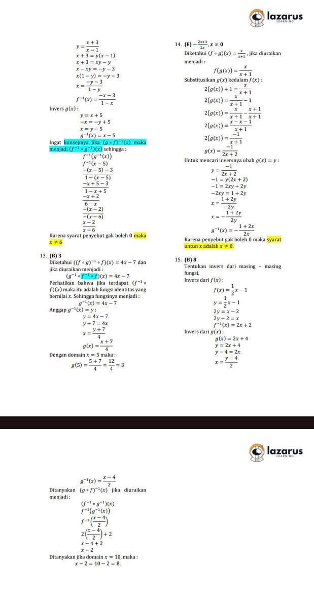 wassupbrodi's tweet image. ﾟ⁠.⁠*⁠･⁠｡ﾟ PEMBAHASAN LATSOL SNBT 2025 ━⁠☆
✧  subtest : PK
 ⁠❥⁠  FUNGSI KOMPOSISI &amp;amp; INVERS

help like/rt are appreciate 🫶🏻
source : alternatifa

tag ; #studytwt #materidasar #PK #ambisverse #alternatifa

klik #kebunlatsol untuk cek latsol' yg aku sharee 😸😸