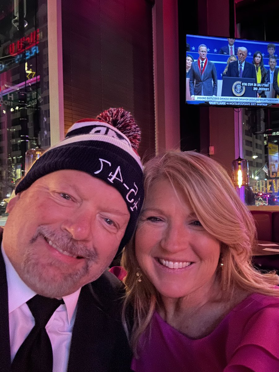 Liberty ball or not…. We are celebrating President Trumps return to office!  #MAGA @ Capitol City Brewing Company