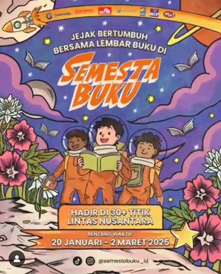 sdensei's tweet photo. OPEN JASTIP SEMESTA BUKU

halo all 💗 aku open jastip Semesta buku lagi!
temen2 yg mau jajan buku tapi gabisa pergi, bisa titip di aku 🥰

🌺 fee start 5k excl. packing
📦 co via 🍊 / kirim manual dari jkt
📚 bogor &amp; jkt
Link :
https://t.co/ksq0bsPokG

#zonauang #jastip #semesta https://t.co/dhwBwEBaTd