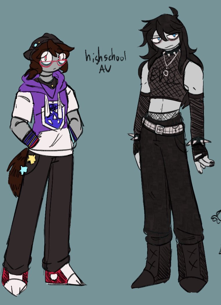 Eden_Gardn's tweet photo. Oh yeah here’s my designs for them btw :]

#YourBoyfriend #YourBoyfriendGame 
#HighschoolPeter https://t.co/XojHh1dohE