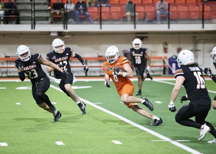 Mike Rittelmann (@mrittcgs) on Twitter photo 🏈 2025 <a href="/CGSAllStar/">The College Gridiron Showcase</a> Player Profile
🚨WR <a href="/JeffreyWeimer80/">Jeffrey Weimer</a>
📍<a href="/BengalGridiron/">Idaho State Football</a>
📊 75 receptions for 1,016 yards with 6 TD’s
✅ 1st Team All-<a href="/BigSkyConf/">Big Sky Conference</a>
✅ Just the 9th 1000+ yard receiver in Idaho State history
✅ His 84 yard touchdown reception is the 7th longest passing 🏈 2025 <a href="/CGSAllStar/">The College Gridiron Showcase</a> Player Profile
🚨WR <a href="/JeffreyWeimer80/">Jeffrey Weimer</a>
📍<a href="/BengalGridiron/">Idaho State Football</a>
📊 75 receptions for 1,016 yards with 6 TD’s
✅ 1st Team All-<a href="/BigSkyConf/">Big Sky Conference</a>
✅ Just the 9th 1000+ yard receiver in Idaho State history
✅ His 84 yard touchdown reception is the 7th longest passing