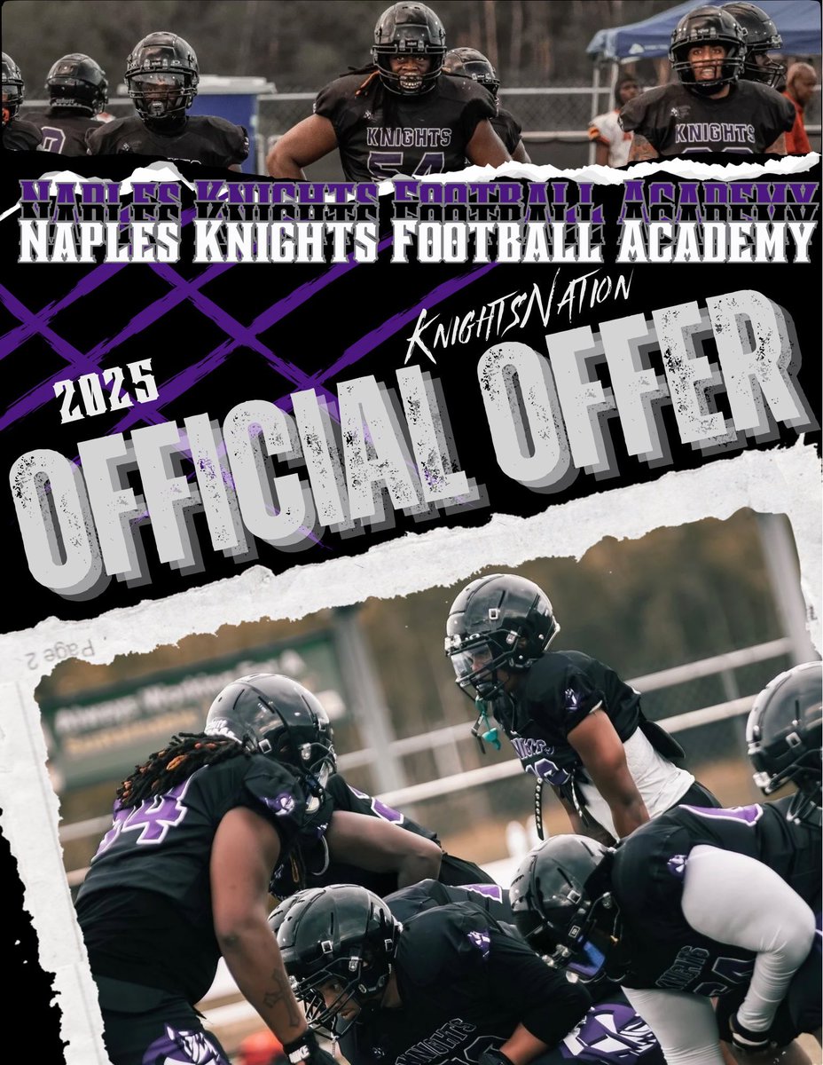 Johnathon H (@h51_johnathon) on Twitter photo Blessed to receive another offer from the <a href="/KnightsNaples/">Naples Knights Football Academy</a> <a href="/Coach_SJSmith/">Coach Smith</a> @AtomSmasherFB <a href="/JahaTheTrainer/">CoachJ. Taylor™️</a> <a href="/ExpoRecruits/">Expo Recruits</a> Blessed to receive another offer from the <a href="/KnightsNaples/">Naples Knights Football Academy</a> <a href="/Coach_SJSmith/">Coach Smith</a> @AtomSmasherFB <a href="/JahaTheTrainer/">CoachJ. Taylor™️</a> <a href="/ExpoRecruits/">Expo Recruits</a>